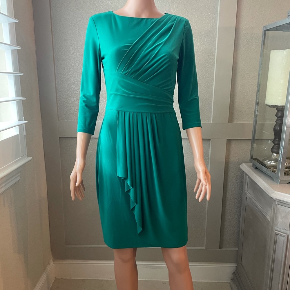 Lauren Ralph Lauren emerald green dress